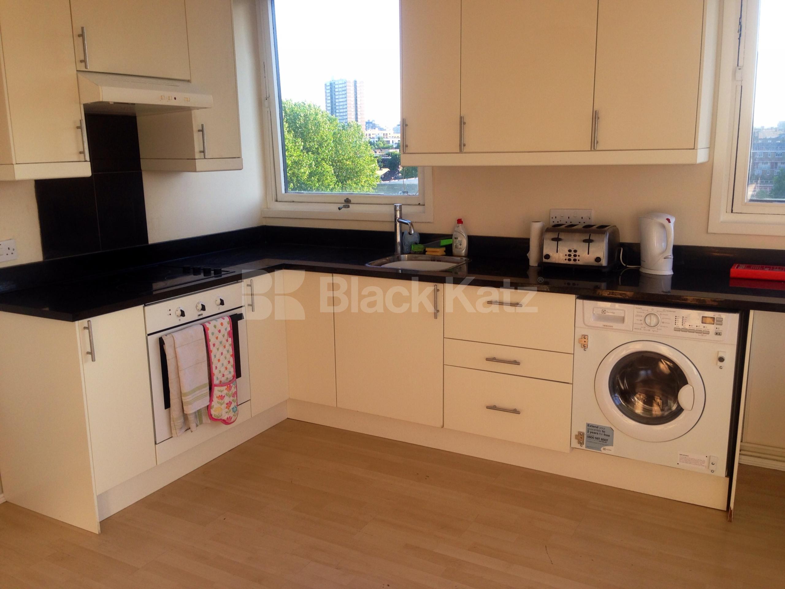 			3 Bedroom, 1 bath, 1 reception Apartment			 Cranmer House, Surrey Lane, Battersea Park  SW11